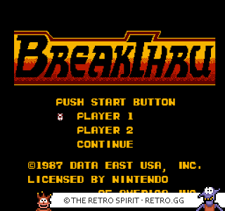 Game screenshot of BreakThru