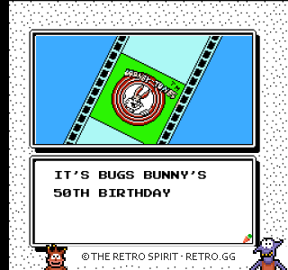Game screenshot of The Bugs Bunny Birthday Blowout
