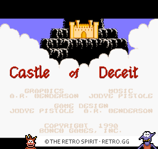 Game screenshot of Castle of Deceit