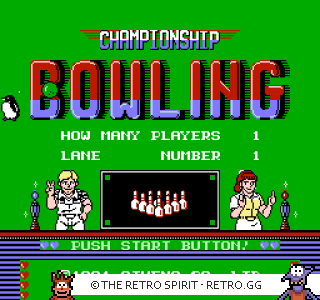 Game screenshot of Championship Bowling