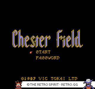 Game screenshot of Chester Field: Ankoku Shin e no Chousen