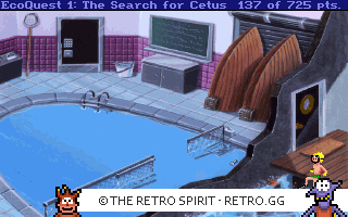 Game screenshot of EcoQuest: The Search for Cetus