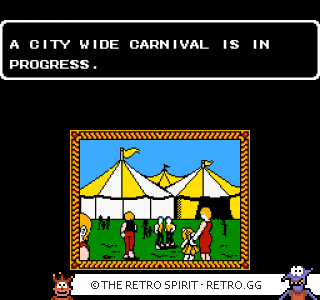 Game screenshot of Circus Caper