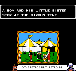 Game screenshot of Circus Caper
