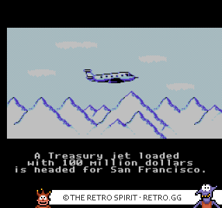 Game screenshot of Cliffhanger