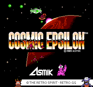 Game screenshot of Cosmic Epsilon