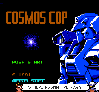 Game screenshot of Cosmos Cop