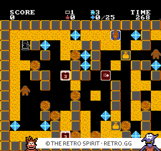 Game screenshot of Crystal Mines