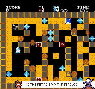 Game screenshot of Crystal Mines