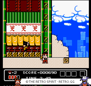 Game screenshot of Daiku no Gen-san