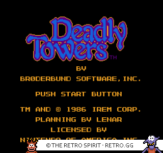 Game screenshot of Deadly Towers