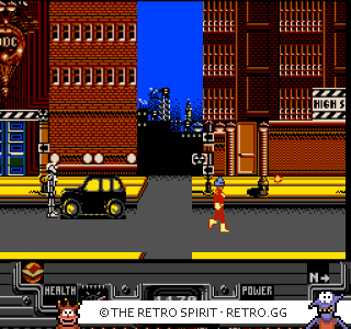Game screenshot of Defenders of Dynatron City