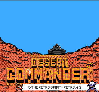 Game screenshot of Desert Commander