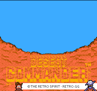Game screenshot of Desert Commander