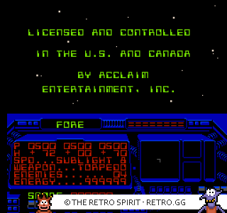 Game screenshot of Destination Earthstar