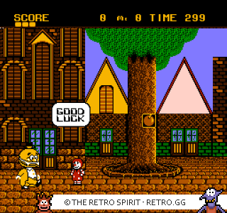 Game screenshot of Donald Land