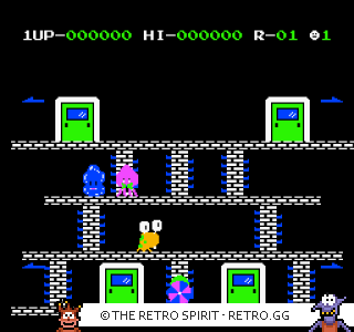 Game screenshot of Door Door