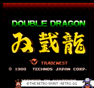 Game screenshot of Double Dragon