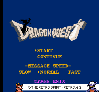 Game screenshot of Dragon Quest