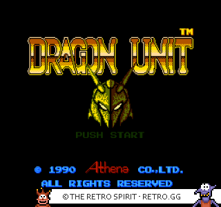Game screenshot of Dragon Unit