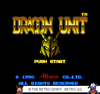 Game screenshot of Dragon Unit