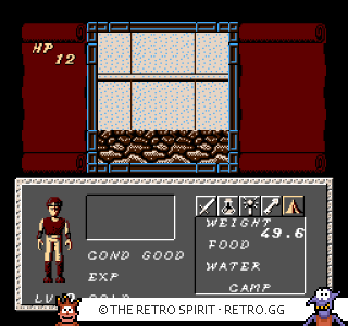 Game screenshot of Dungeon Magic: Sword of the Elements