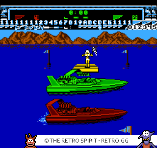 Game screenshot of Eliminator Boat Duel