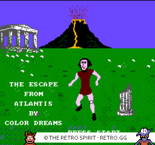 Game screenshot of The Escape From Atlantis