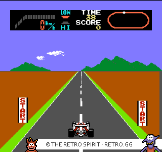 Game screenshot of F1 Race