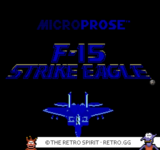 Game screenshot of F-15 Strike Eagle