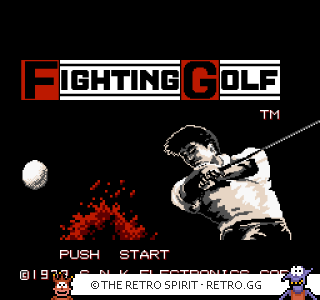 Game screenshot of Fighting Golf