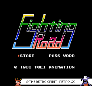Game screenshot of Fighting Road