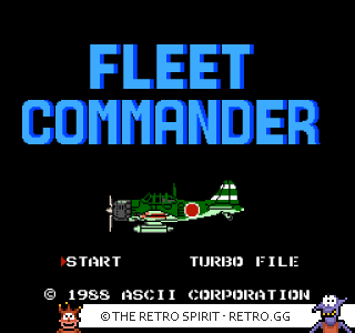 Game screenshot of Fleet Commander
