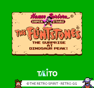 Game screenshot of The Flintstones: The Surprise at Dinosaur Peak!