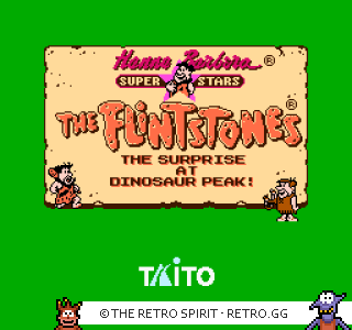 Game screenshot of The Flintstones: The Surprise at Dinosaur Peak!