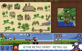 Game screenshot of Colonization