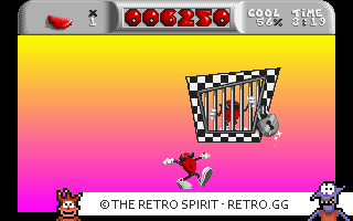 Game screenshot of Cool Spot