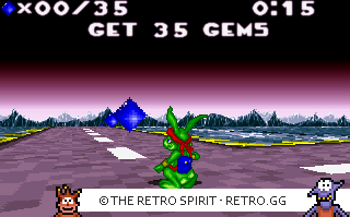 Game screenshot of Jazz the Jackrabbit