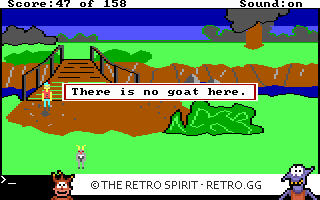 Game screenshot of King's Quest: Quest for the Crown