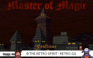 Game screenshot of Master of Magic