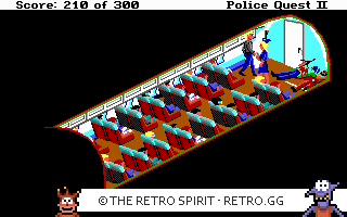 Game screenshot of Police Quest 2: The Vengeance