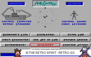 Game screenshot of Star control