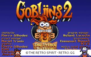 Game screenshot of Gobliins 2: The Prince Buffoon
