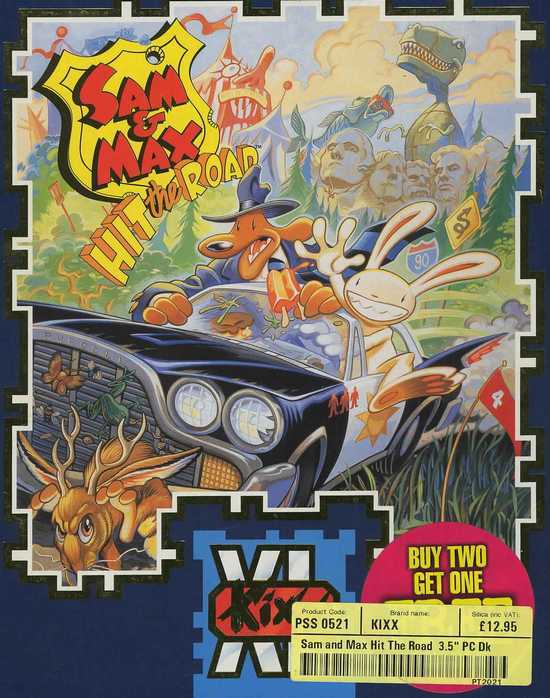 Game cover for Sam & Max Hit the Road