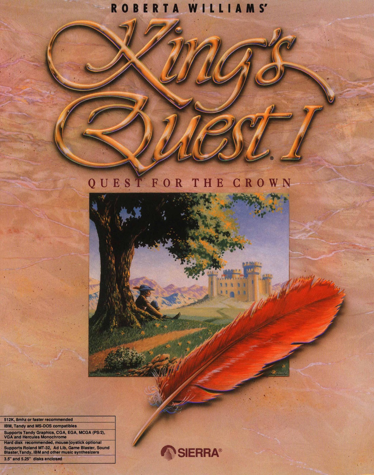 Game cover for King's Quest: Quest for the Crown