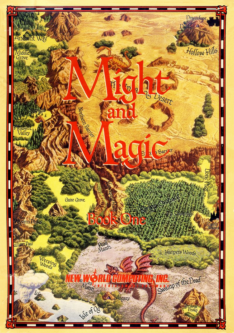 Game cover for Might and Magic: Book One - Secret of the Inner Sanctum