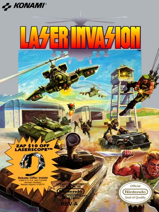 Game cover for Laser Invasion