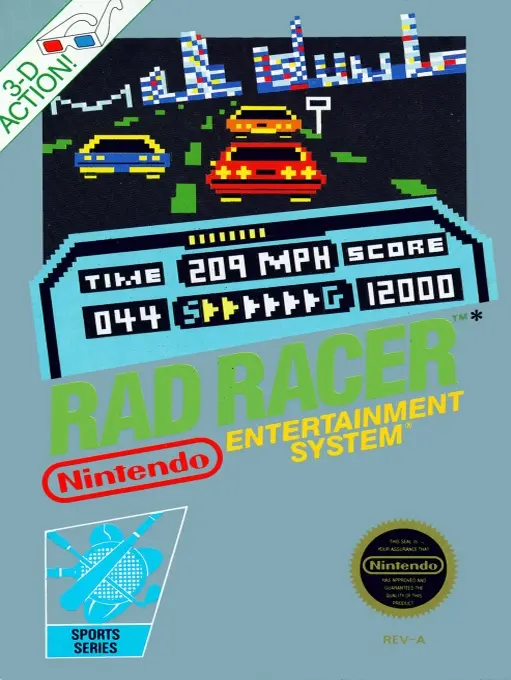Game cover for Rad Racer