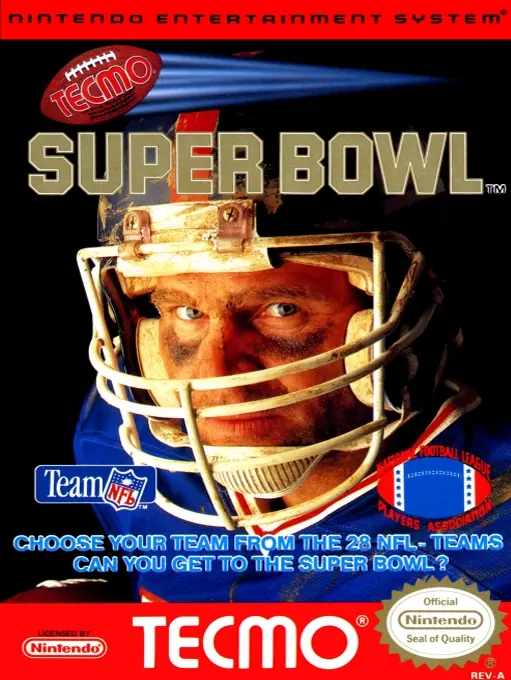 Game cover for Tecmo Super Bowl