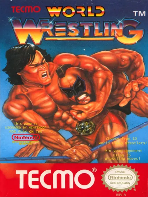 Game cover for Tecmo World Wrestling